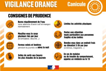 Vigilance fortes chaleurs : adoptez les bons réflexes